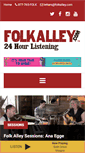 Mobile Screenshot of folkalley.com
